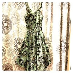 Mid-length summer dress